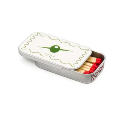 Olives Matchbox Tin-Top 30 Party-Little Fish Co.