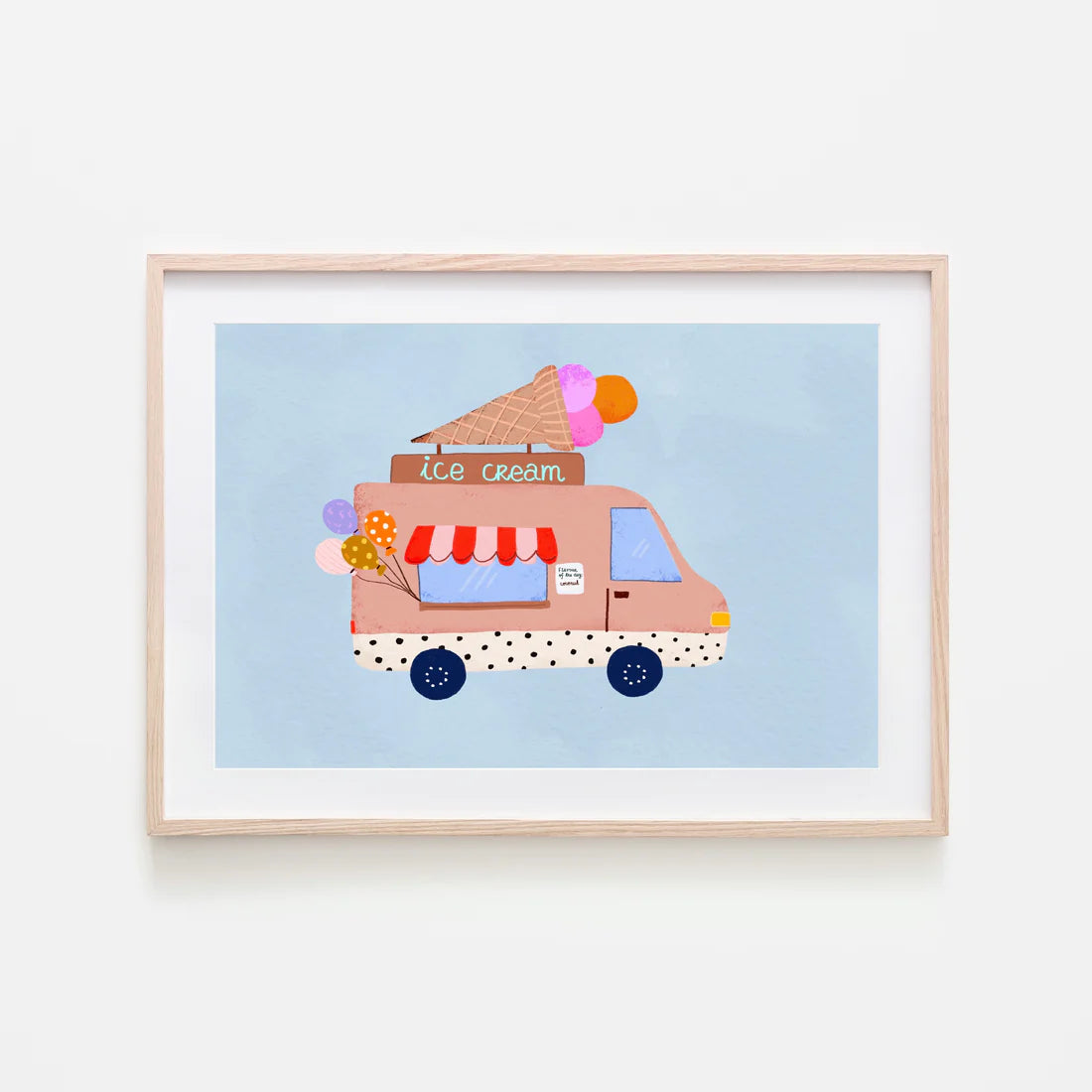 Ice cream print-Top 30 Art-Little Fish Co.