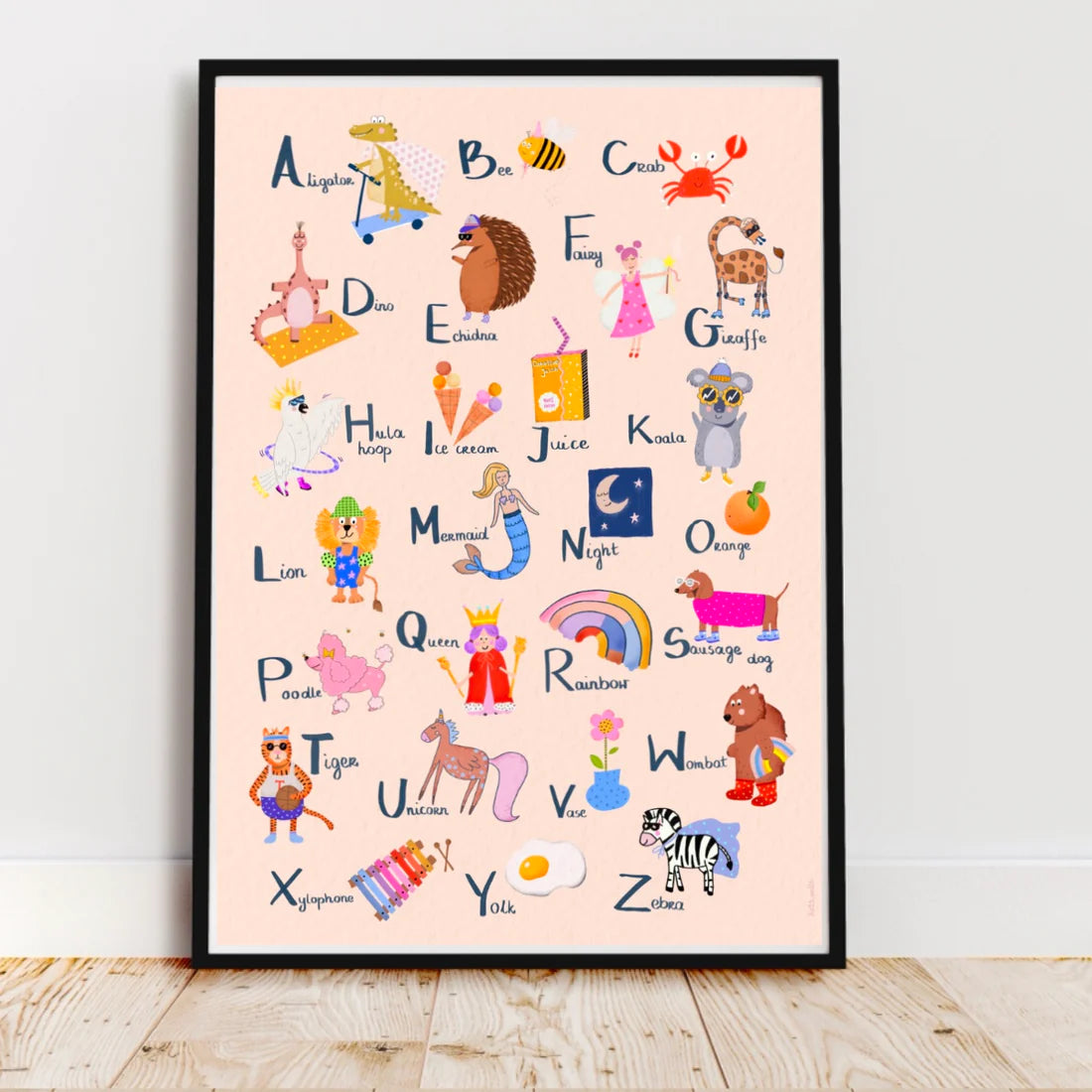 Alphabet Print-Top 30 Art-Little Fish Co.