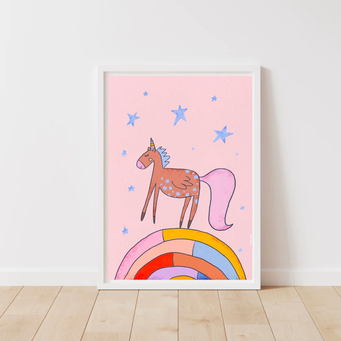 Daydreaming Unicorn Print-Little Fish Co.