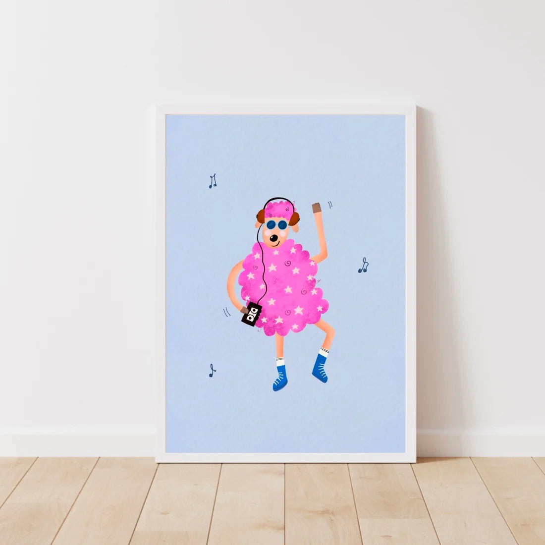 Groovy Sheep Print-Little Fish Co.