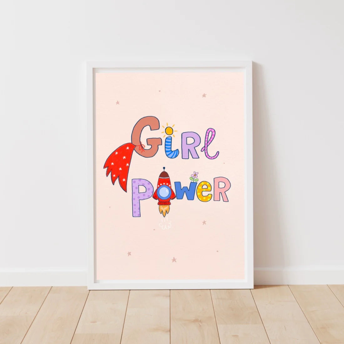 Girl Power Print-Top 30 Art-Little Fish Co.