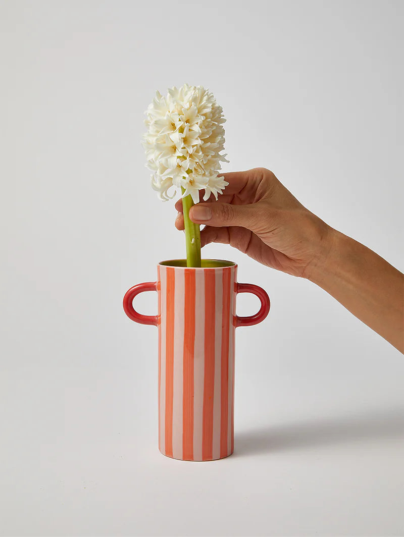 Griffe Warm Stripe Bud Vase-Little Fish Co.