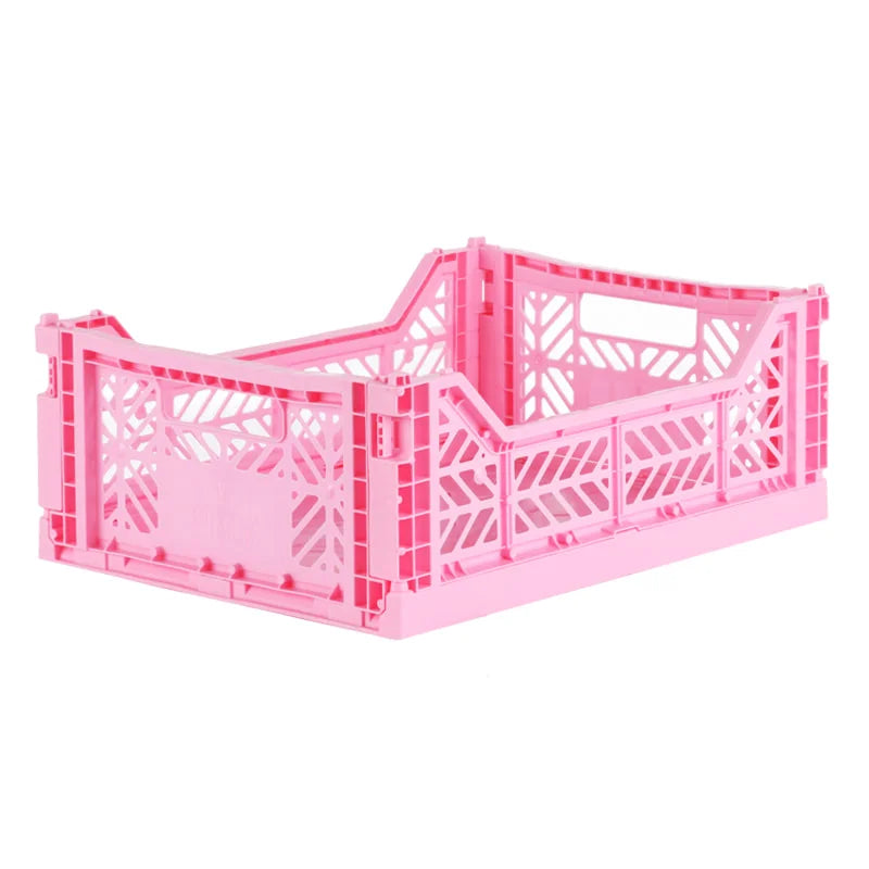 Ay -kasa Storage Crate MIDI Baby Pink-Little Fish Co.