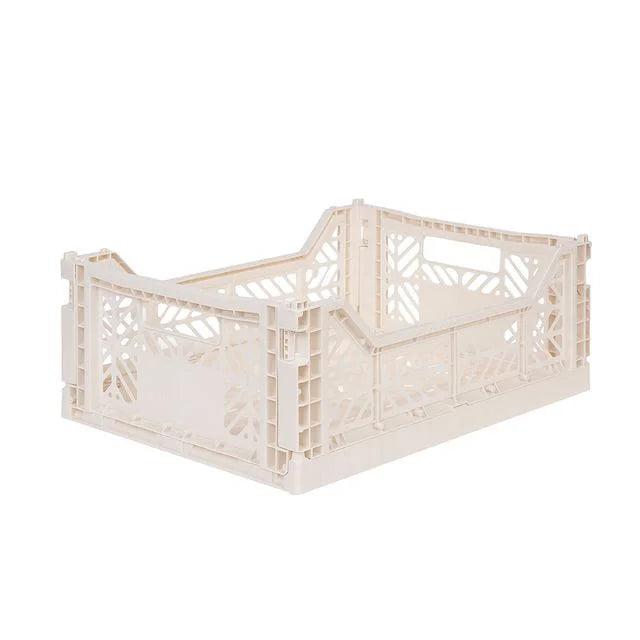 Ay -kasa Storage Crate MIDI Coconut-Little Fish Co.
