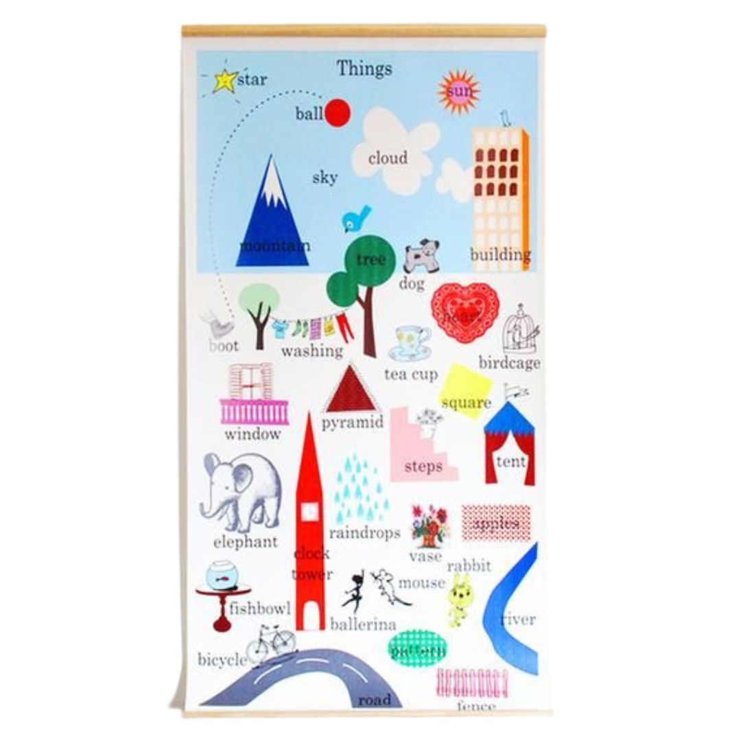 Things Wall Chart-Fun-Little Fish Co.