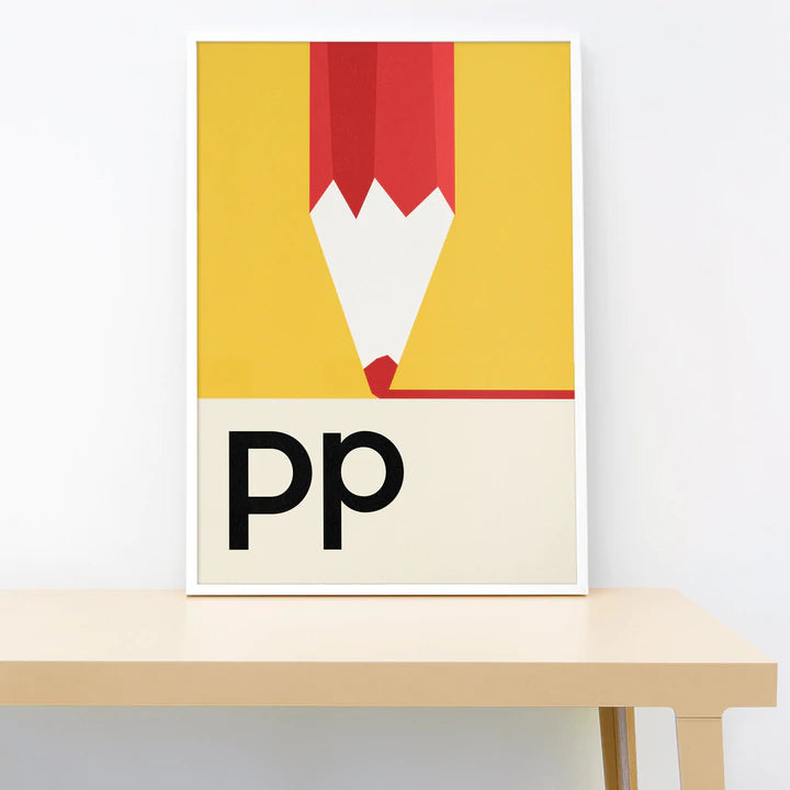 P is for Pencil-Little Fish Co.