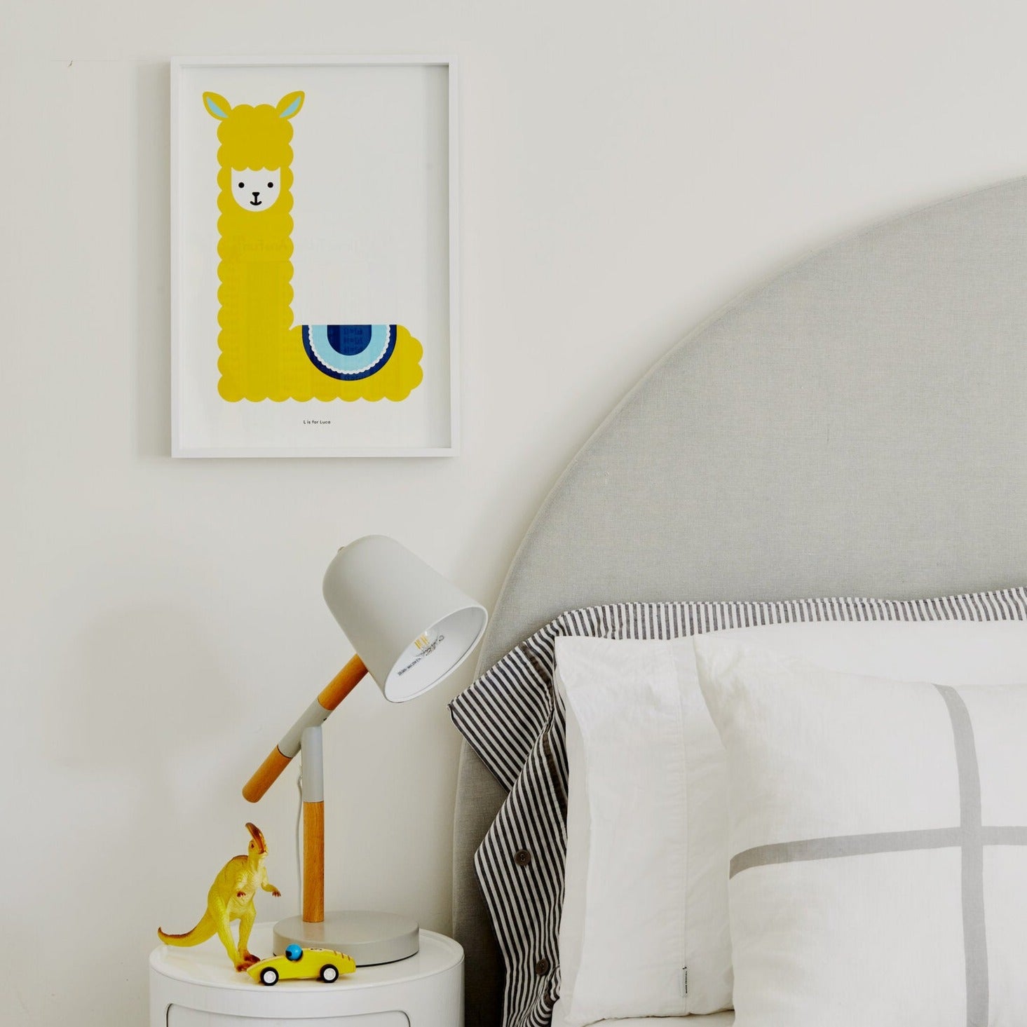 L is for Llama-Art-Little Fish Co.