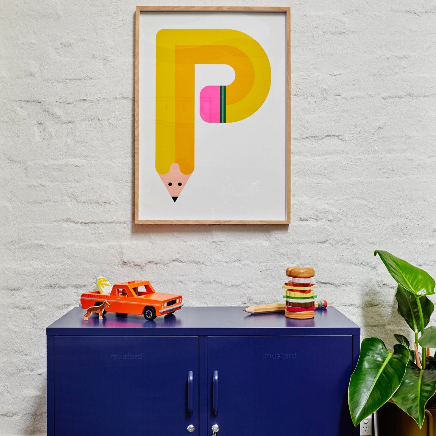 P is for Pencil-Art-Little Fish Co.