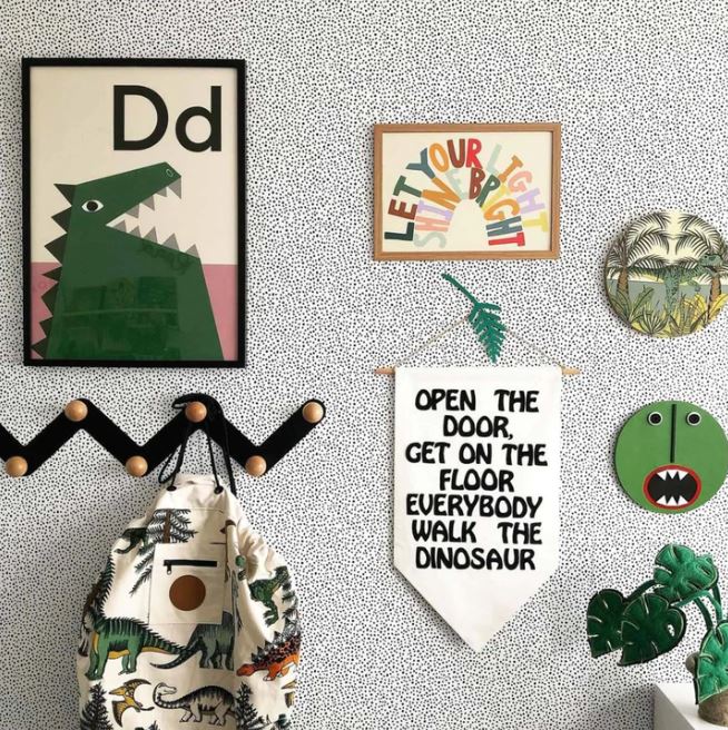 D is for Dinosaur-Little Fish Co.