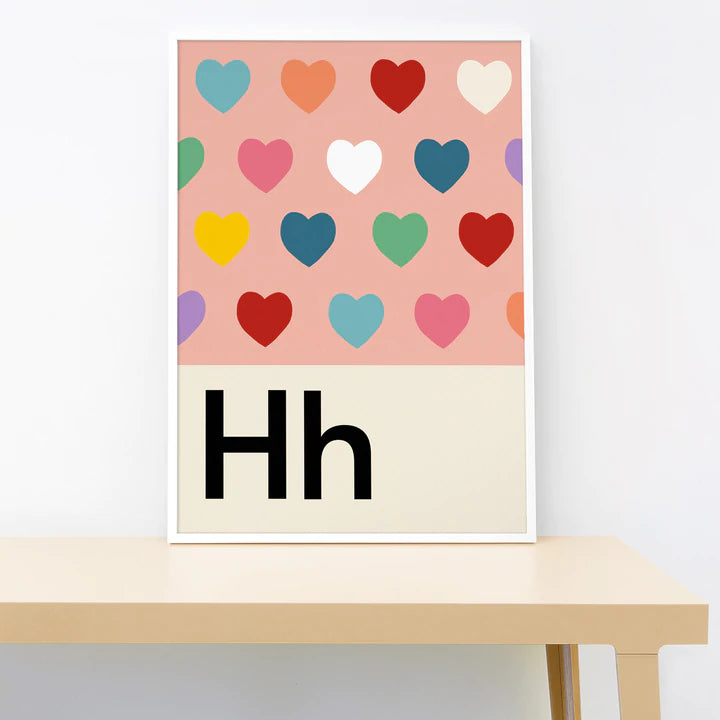 H is for lots of Hearts-Little Fish Co.