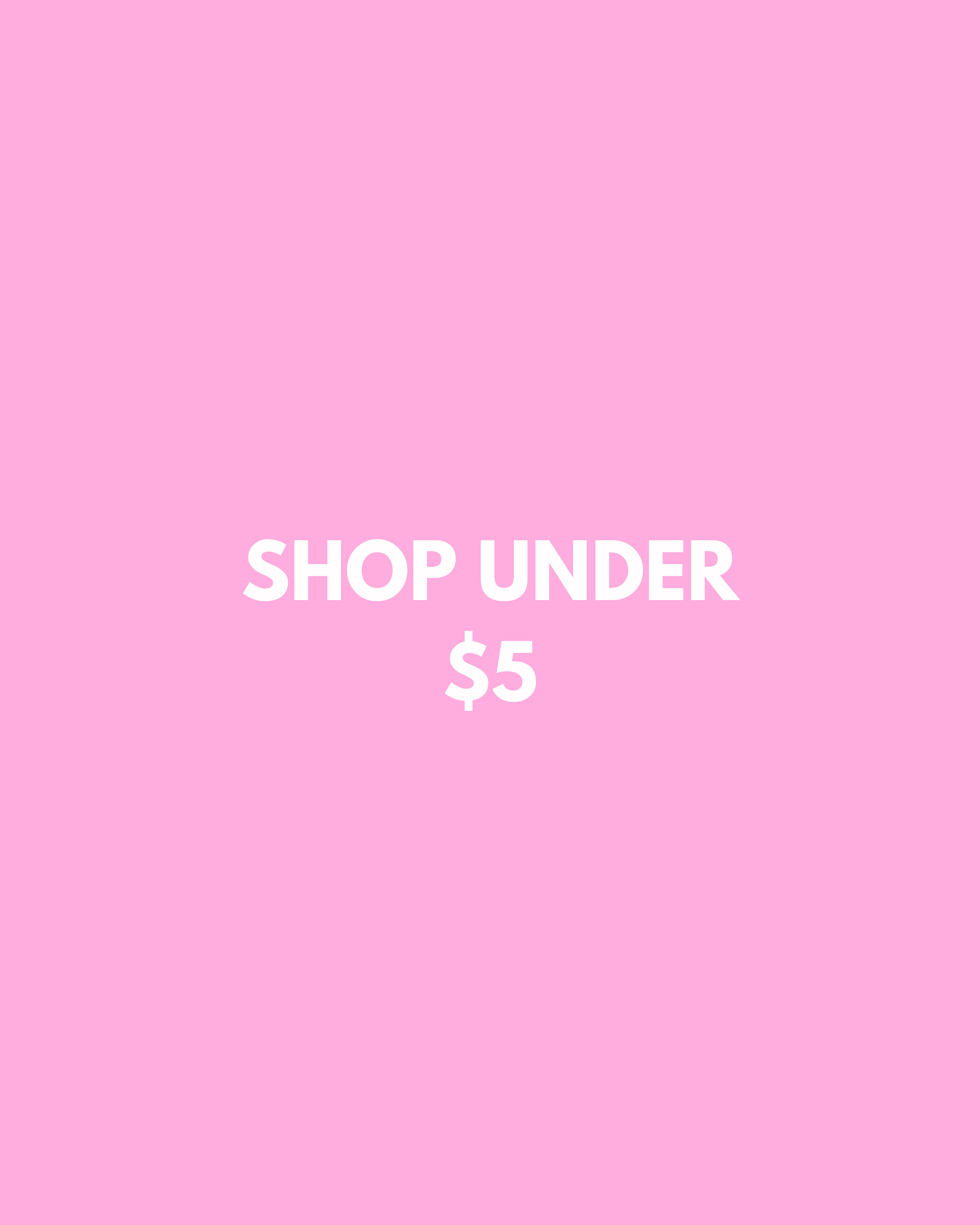 Shop under $5