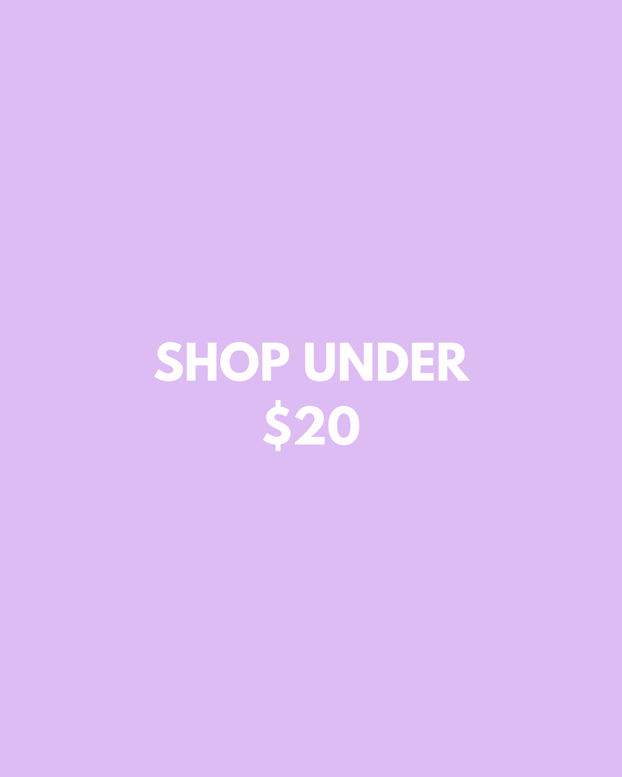 Shop under $20