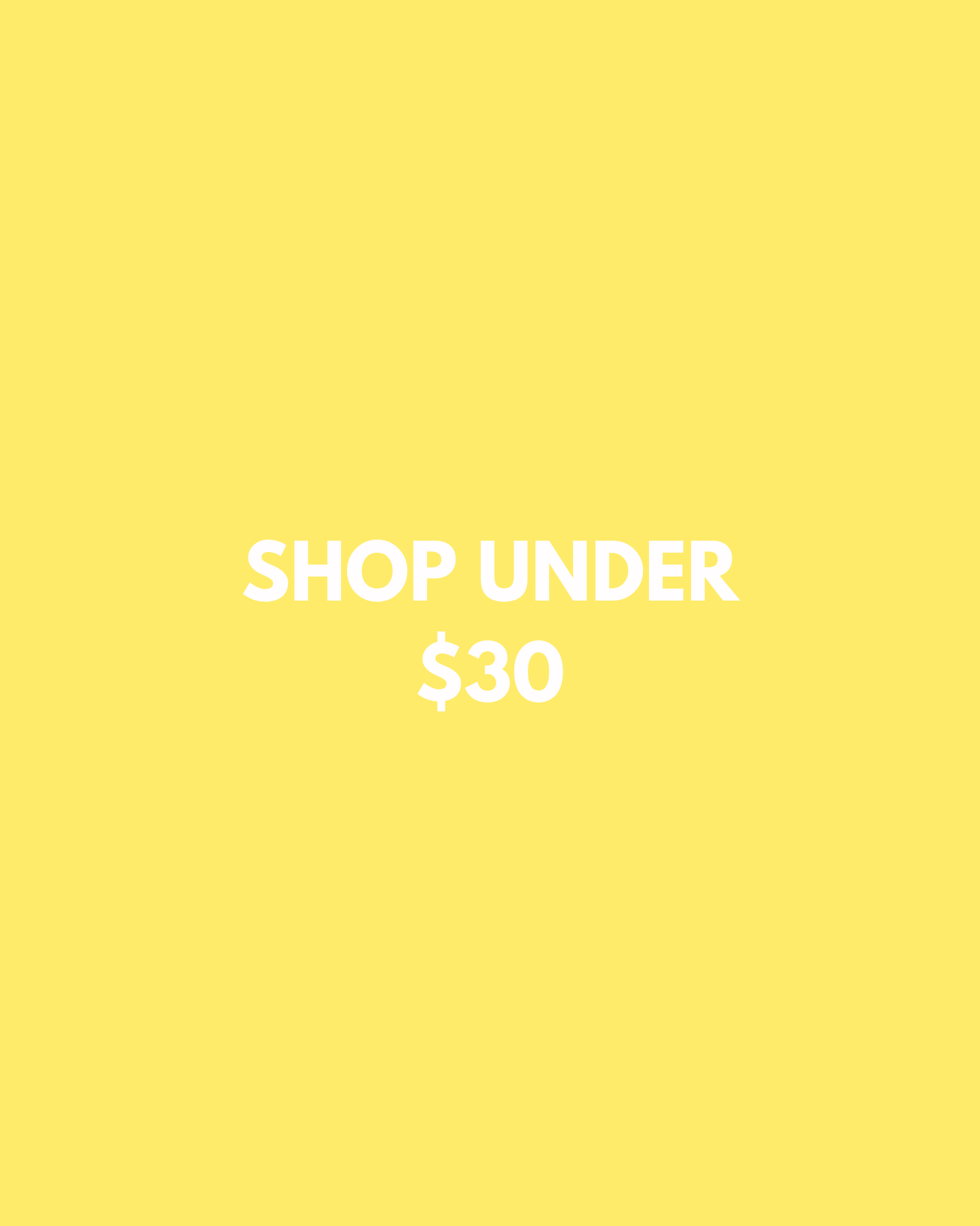 Shop Under $30