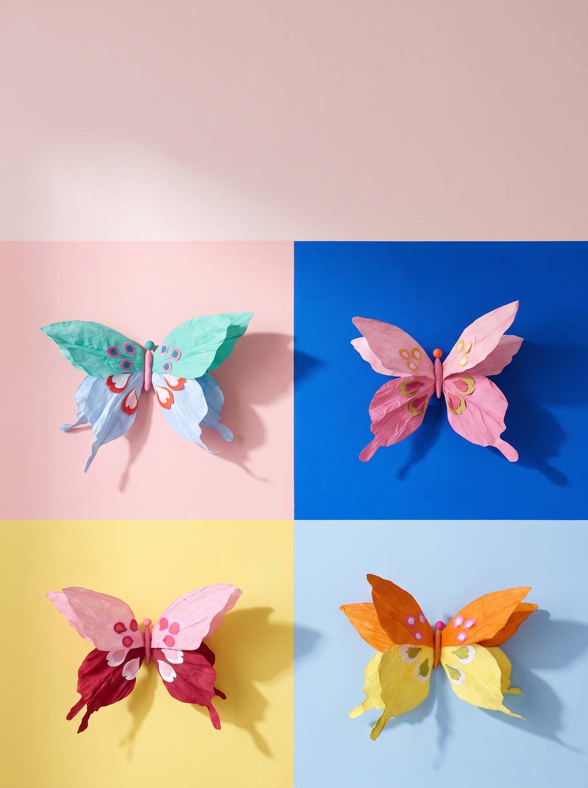 Paper Flowers + Critters