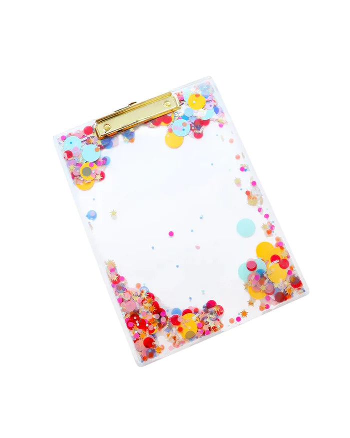 Confetti Clip Board-Little Fish Co.