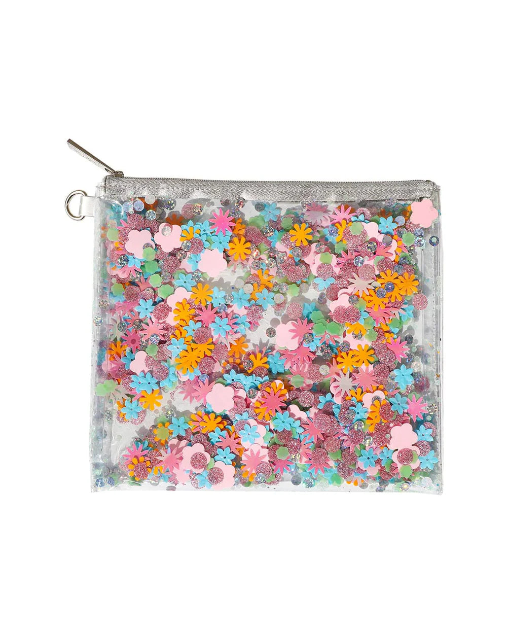 Flower Confetti everything pouch-Little Fish Co.