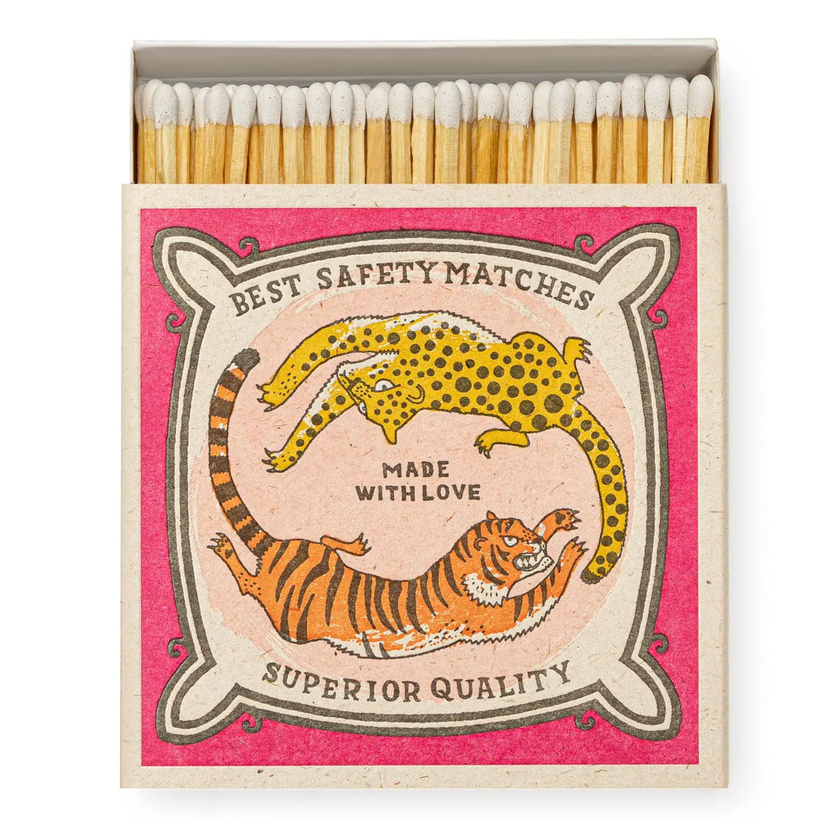 Tiger Square safety matches