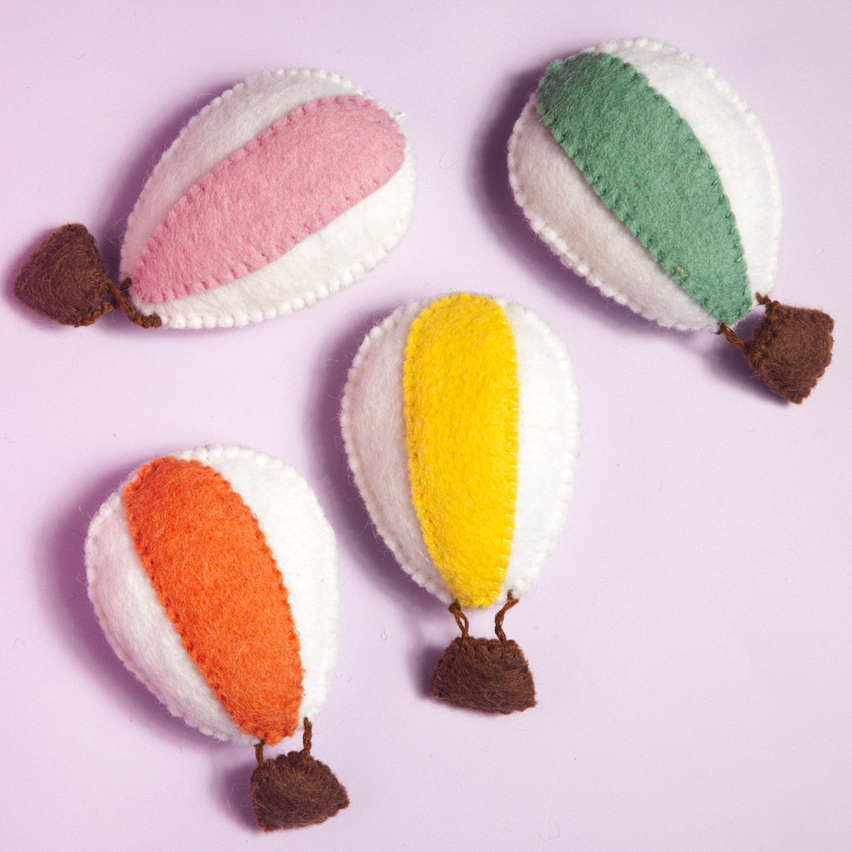 Hot Air Balloon Magnets set of 4-New Arrivals-Little Fish Co.