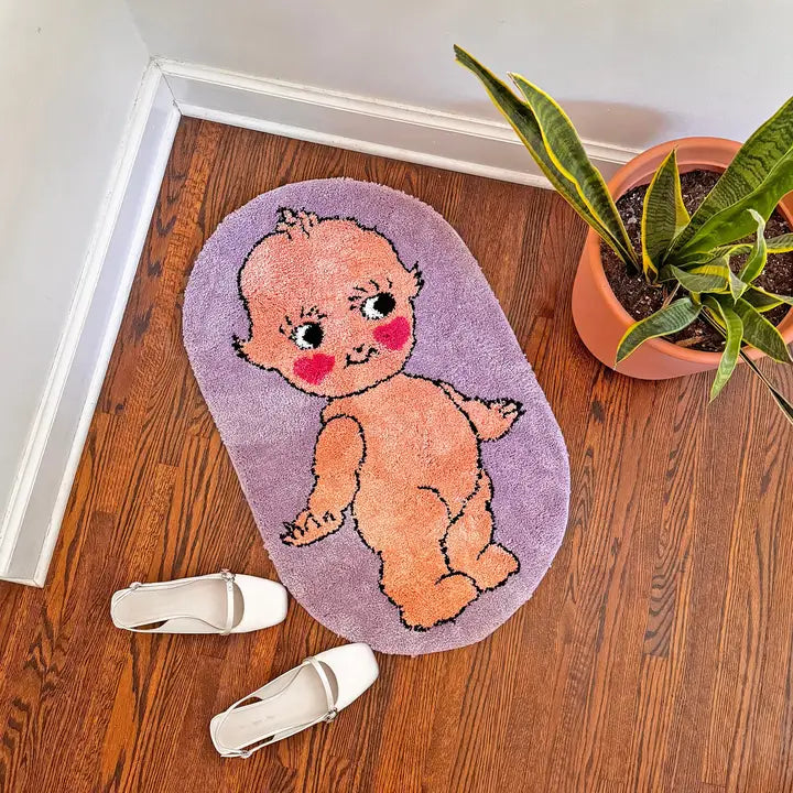 Kewpie Doll area mat-New Arrivals 2025-Little Fish Co.
