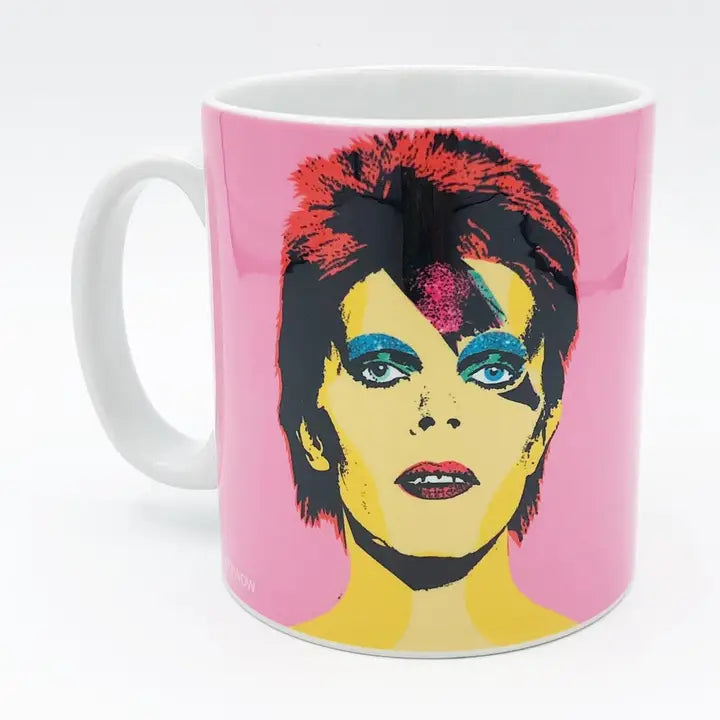 The  David white mug