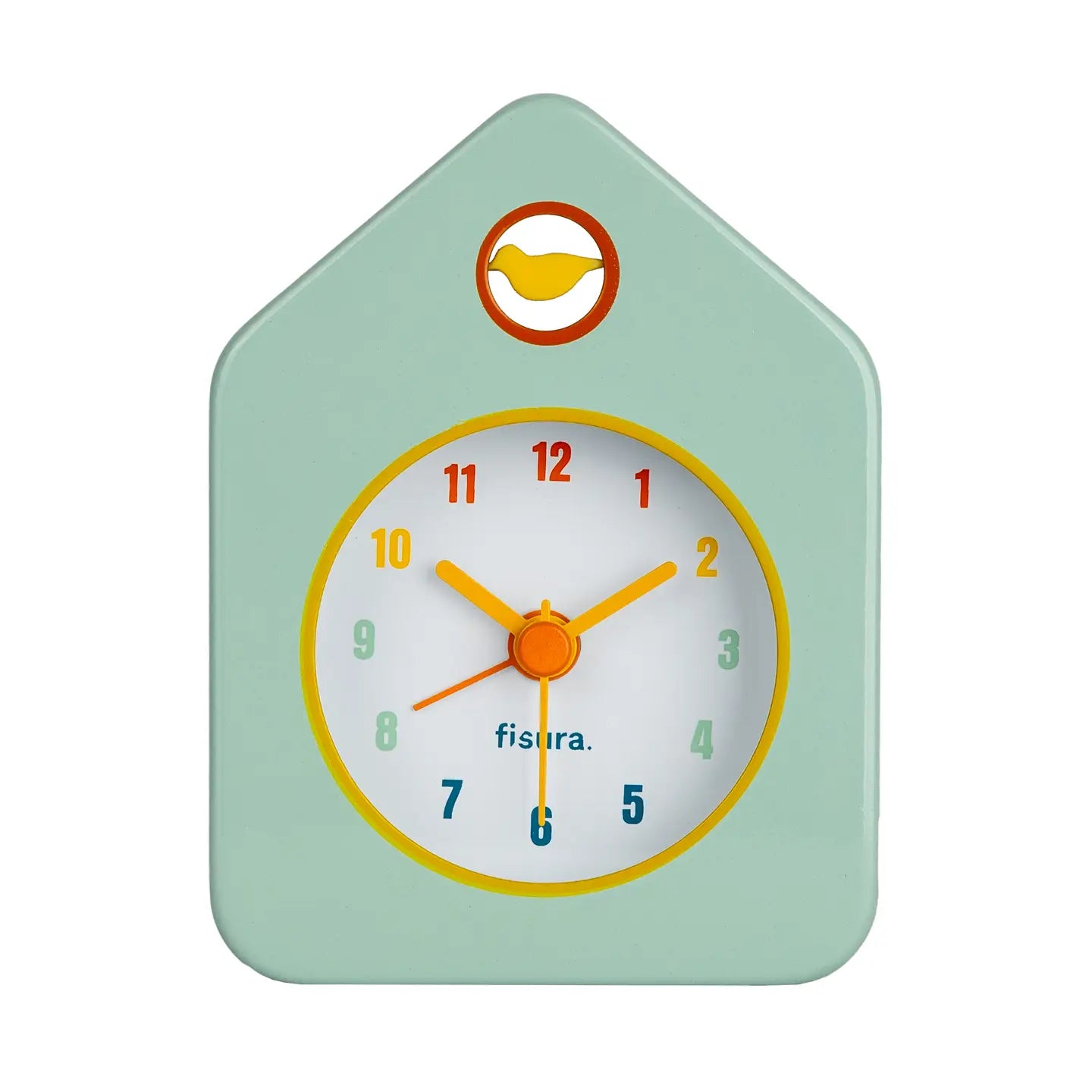 Mini Green Little House clock