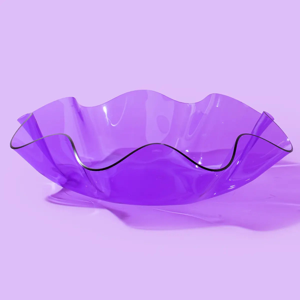 Neon Purple Nesting bowl Med-Fun-Little Fish Co.
