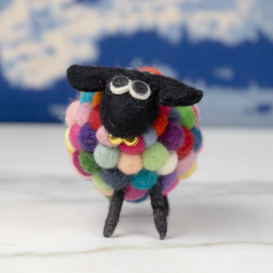 Felt Rainbow Sheep-Little Fish Co.