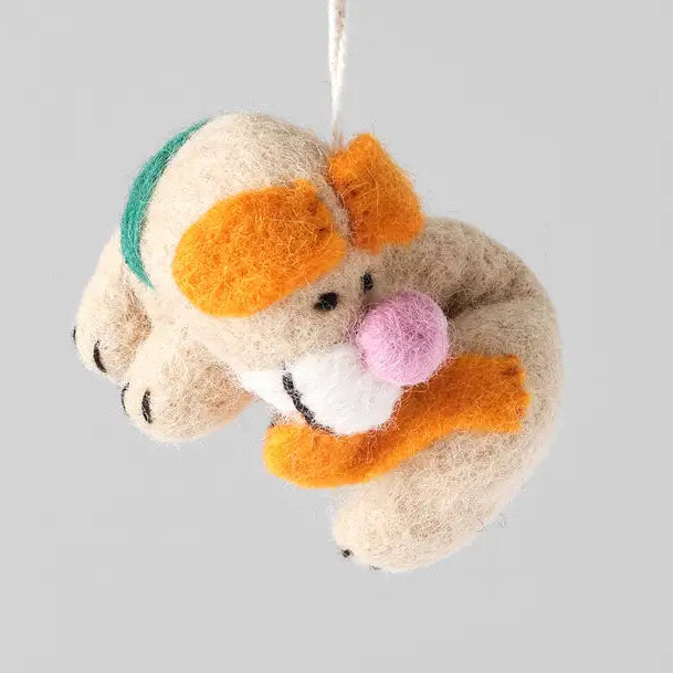 Wrap Magazine hanging felt Ornaments - various styles-Top 30 Christmas-Little Fish Co.