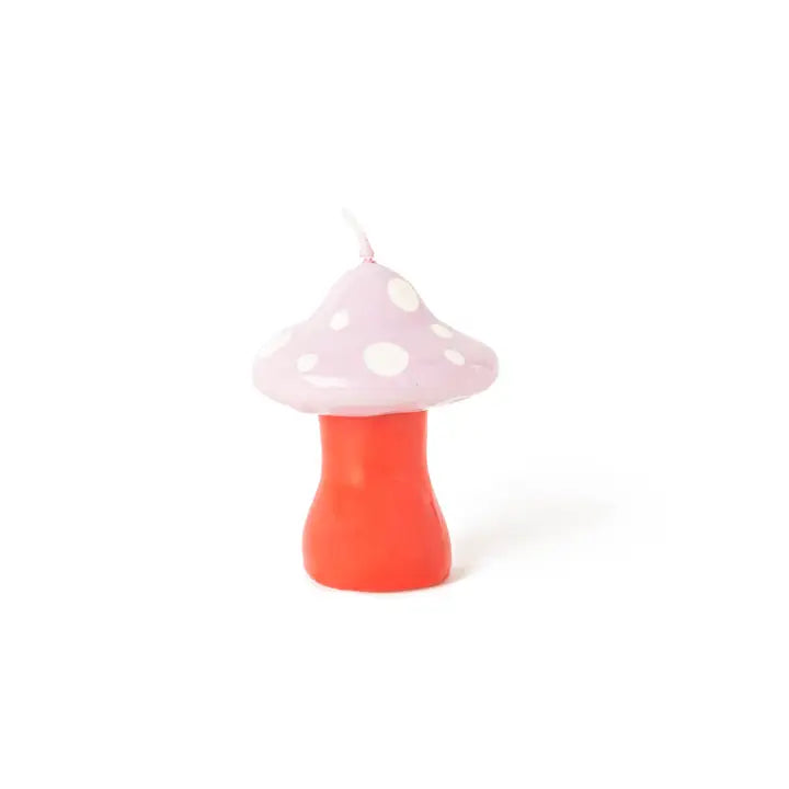 Small Pinkish Mushroom candle-Top 30 Party-Little Fish Co.