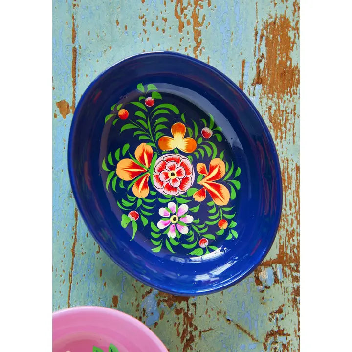 Hand painted trinket dish - colors selected at random-Little Fish Co.