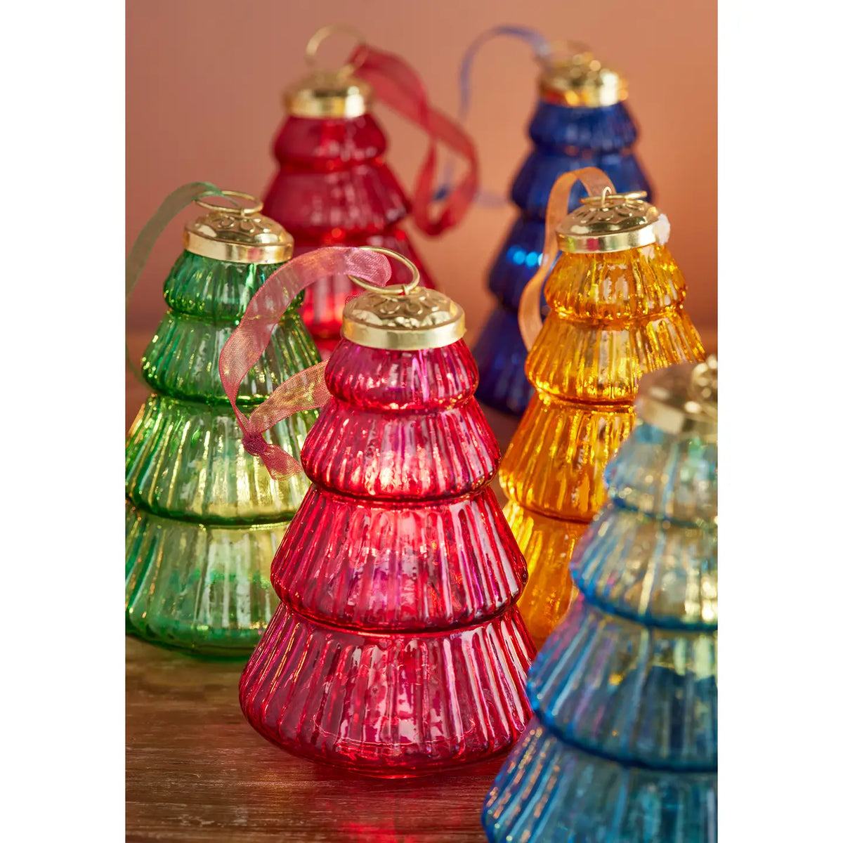 Glass Tree Decoration