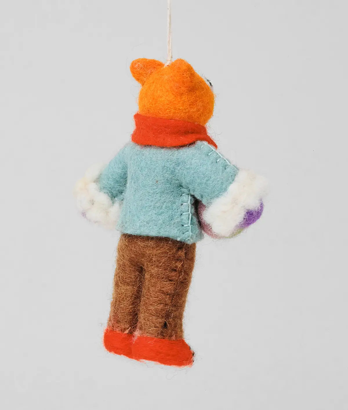 Cat Hanging Felt Ornament