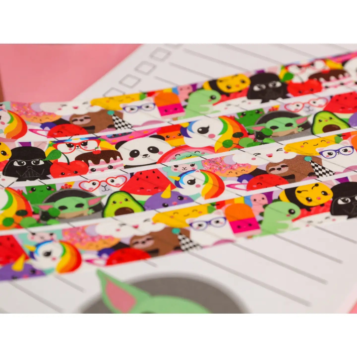 Washi tape - Kawaii Unicorn/Yoda/Sushi/Panda/Rainbow-New Arrivals 2025-Little Fish Co.