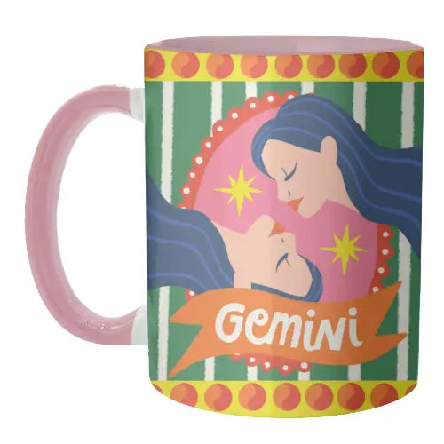 Gemini Zodiac Mug-Little Fish Co.