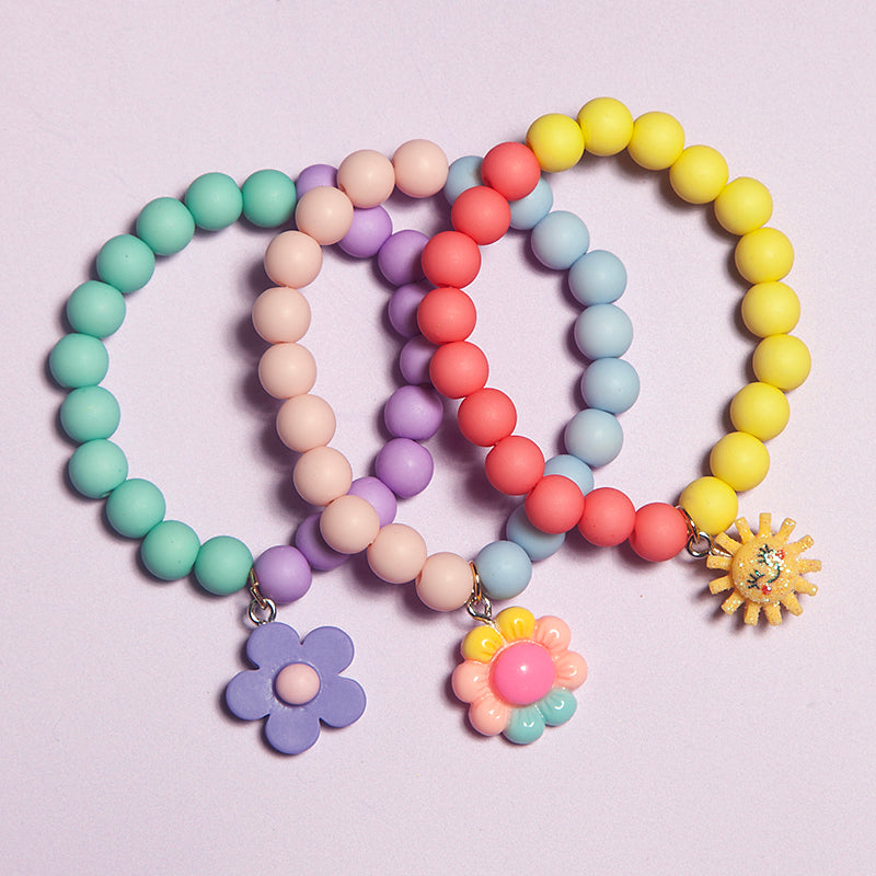 Multi colour Charm bracelet - Kids-Little Fish Co.