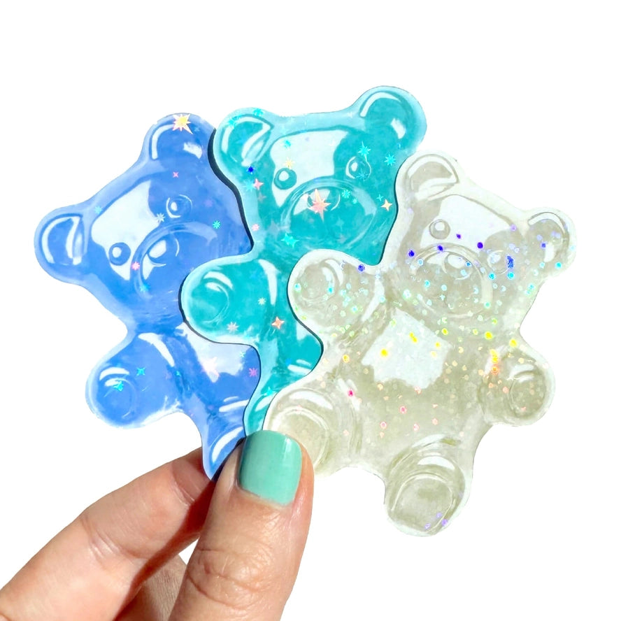 Gummy Bear stickers! - colours assorted-Top 30 Stationary-Little Fish Co.