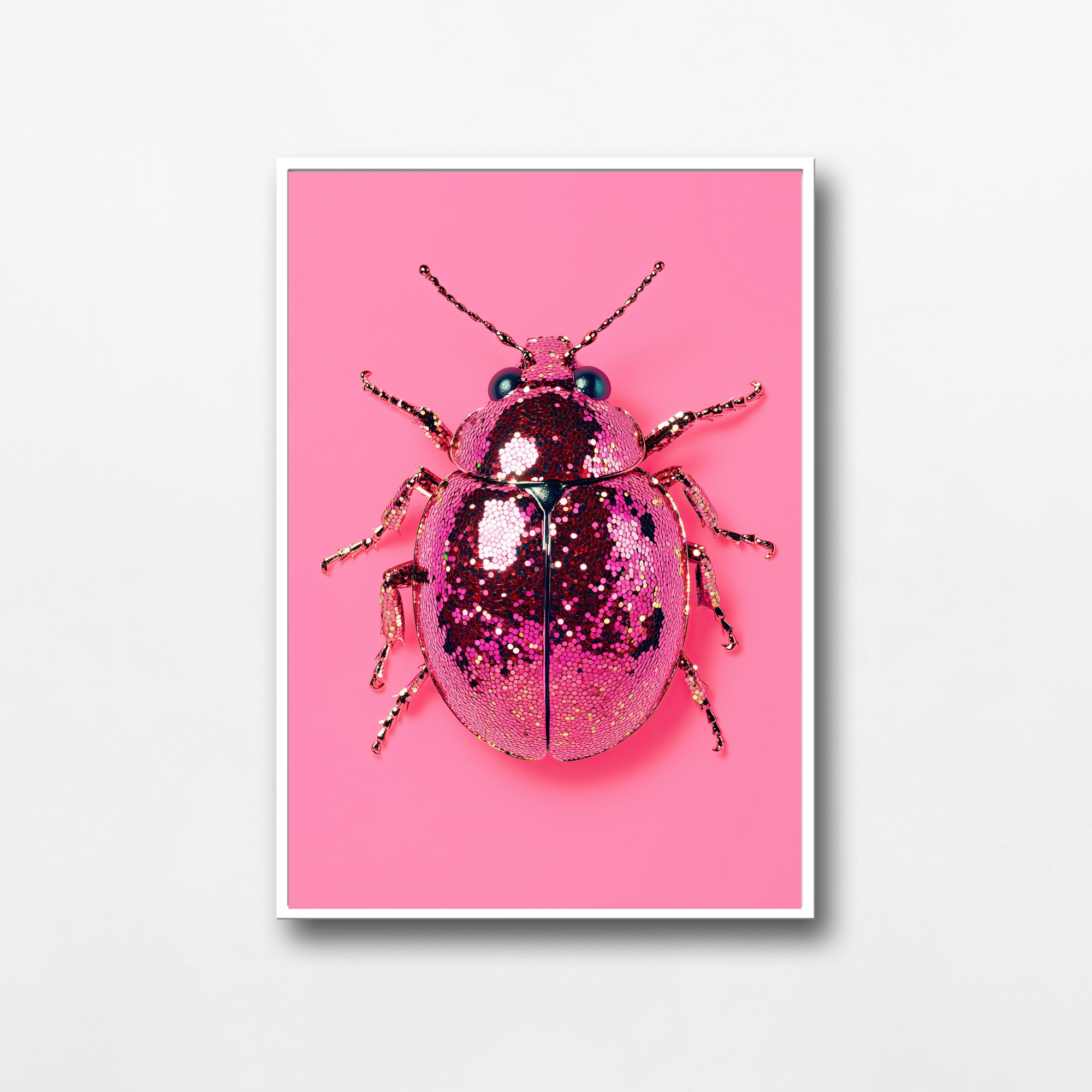 Ladybird - Pink-Top 30 Art-Little Fish Co.