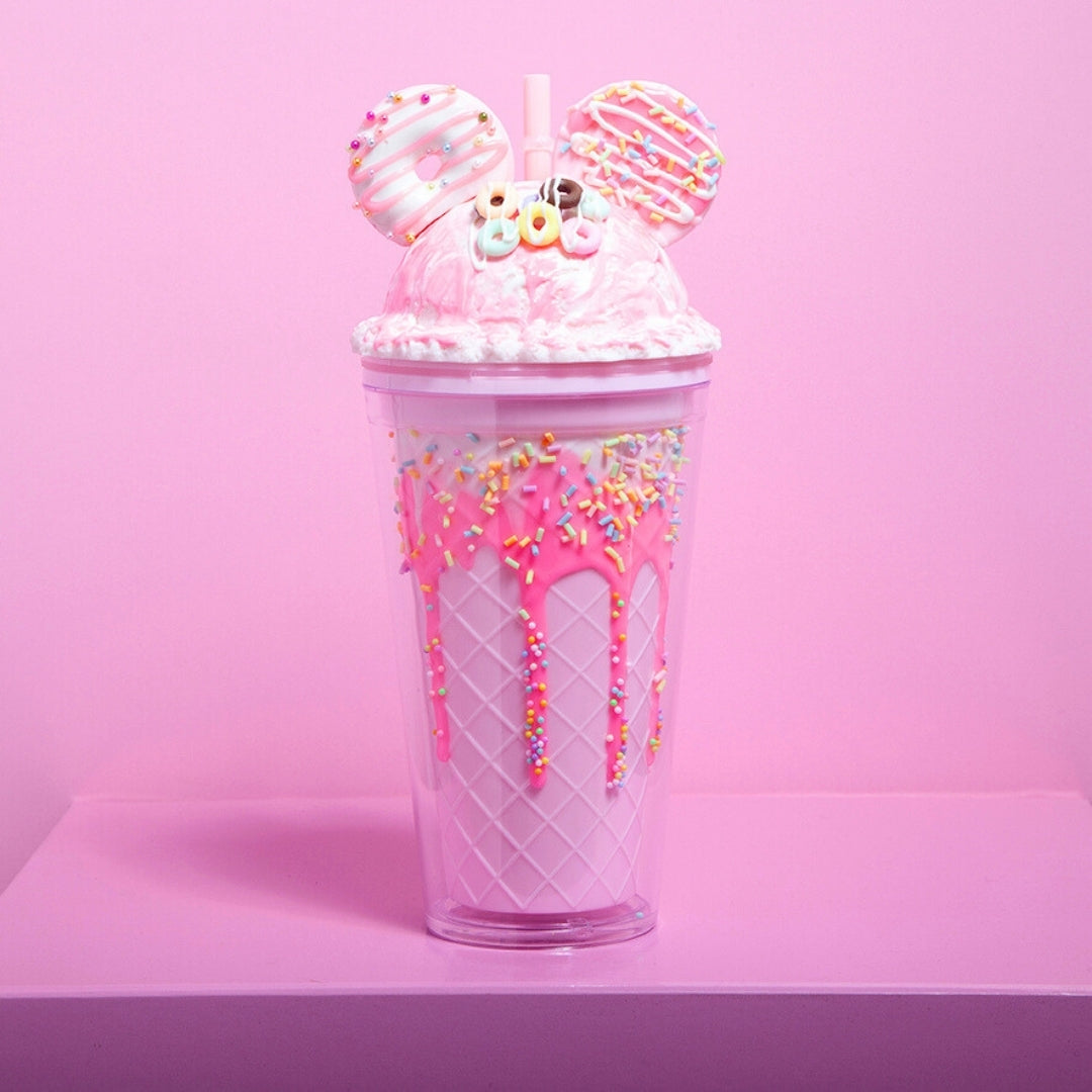 Sundae Tumbler - Strawberry-Little Fish Co.