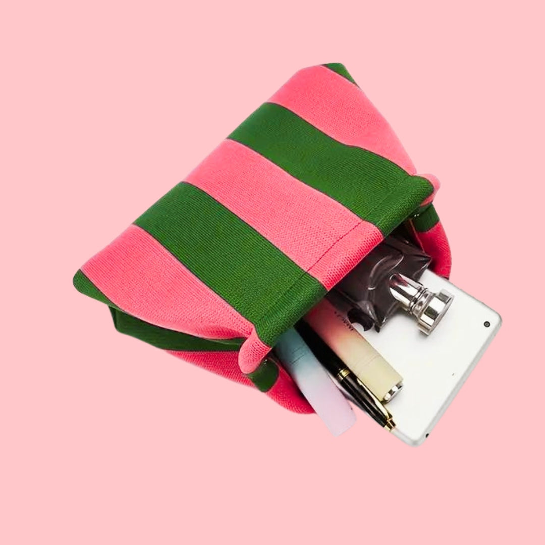 Palazzo bag - Apple / Pink-New Arrivals-Little Fish Co.