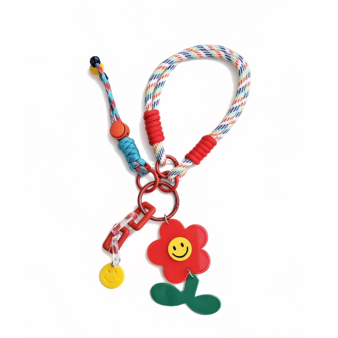 Flower with petals keycharm