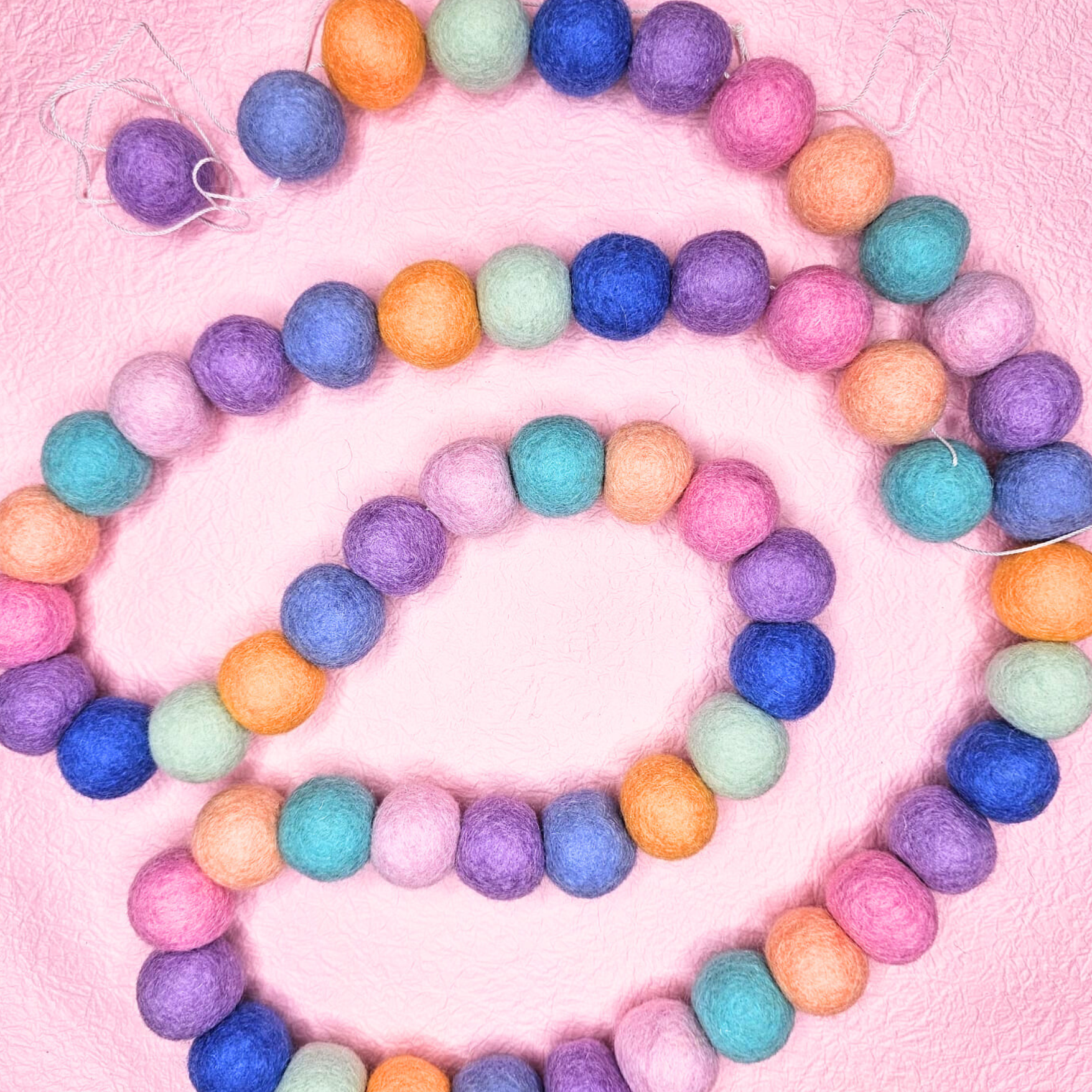 Fizzo Pom Pom Garland-Garlands-Little Fish Co.