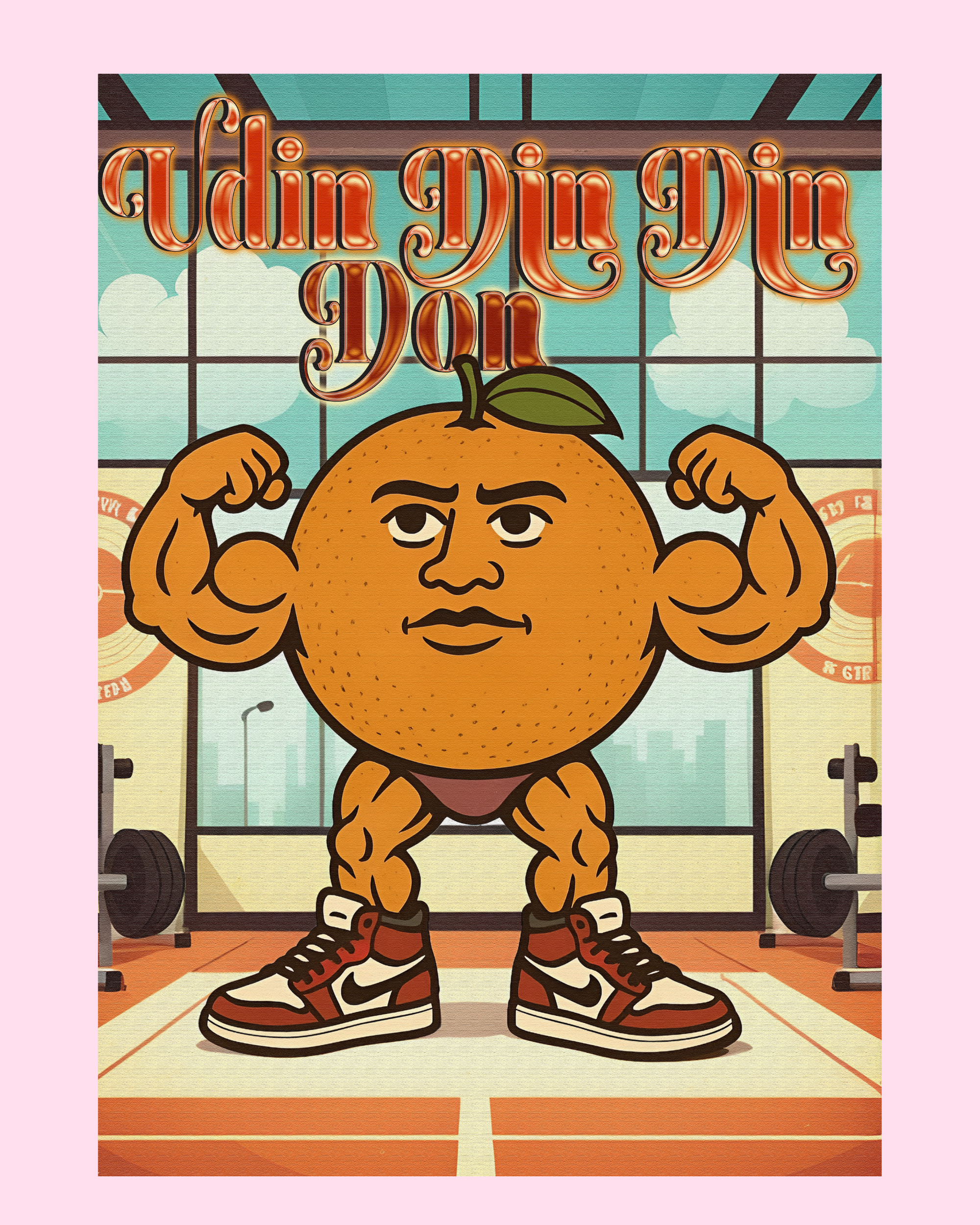 Italian Brain rot - Udin din Din Don-Art-Little Fish Co.