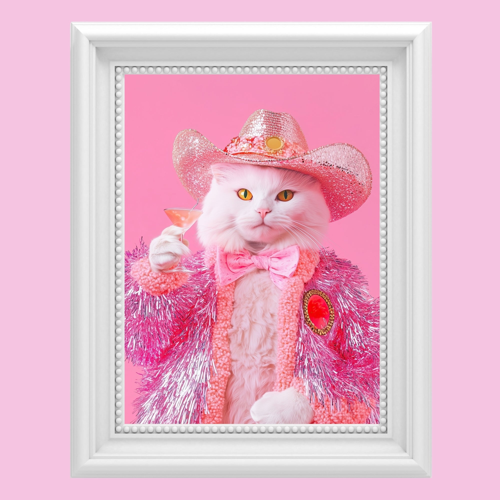 Sophisticated Cat print-Top 30 Art-Little Fish Co.