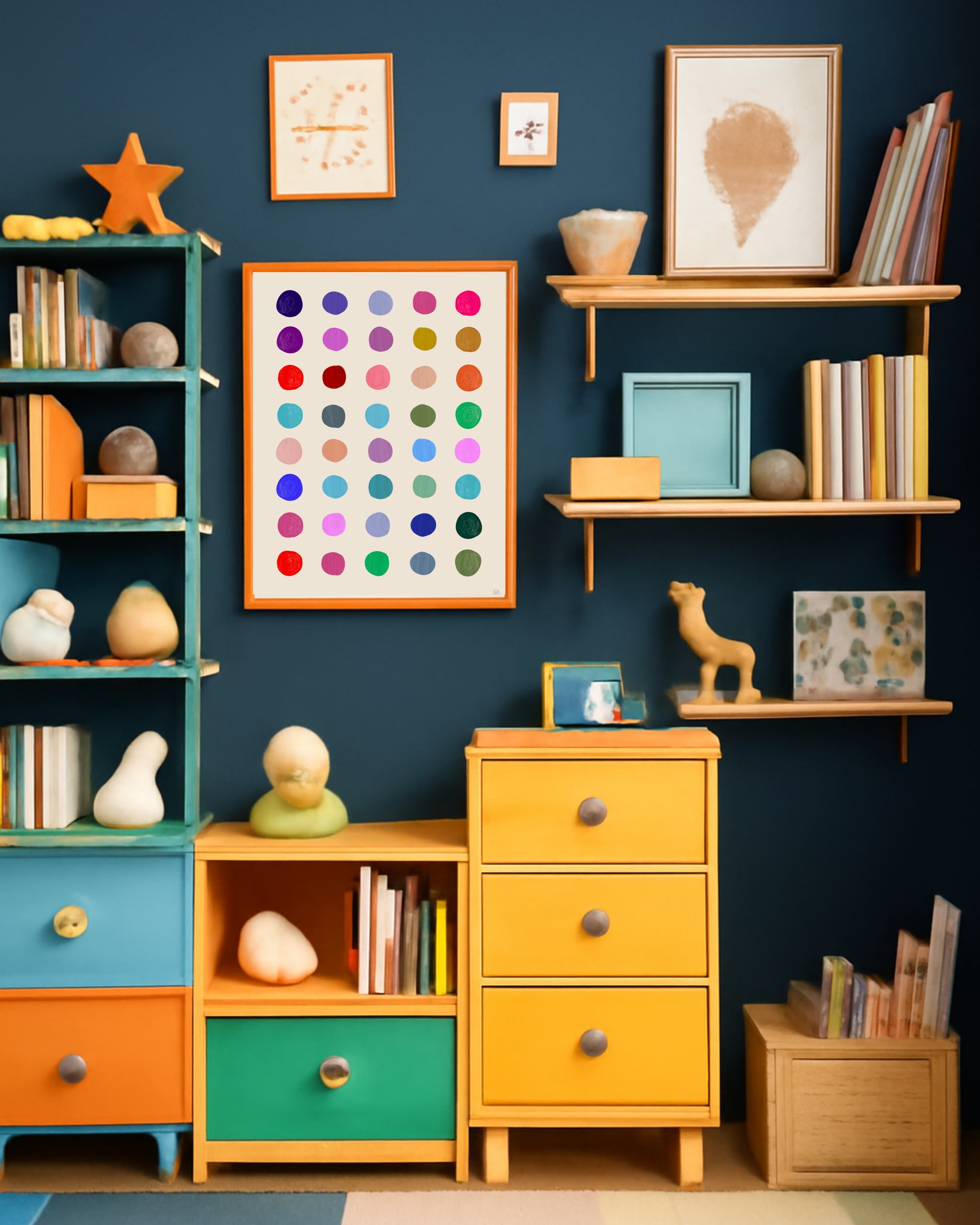 Dots- Vicky Barone-Art-Little Fish Co.