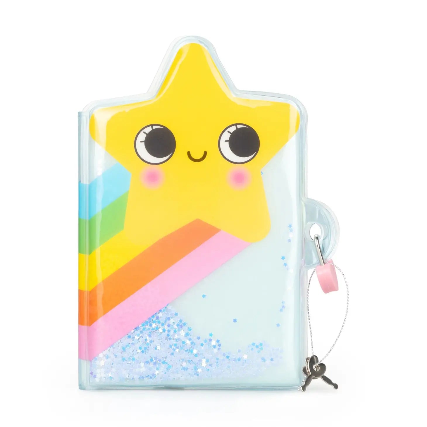 Star Rainbow lockable Diary-Fashion-Little Fish Co.