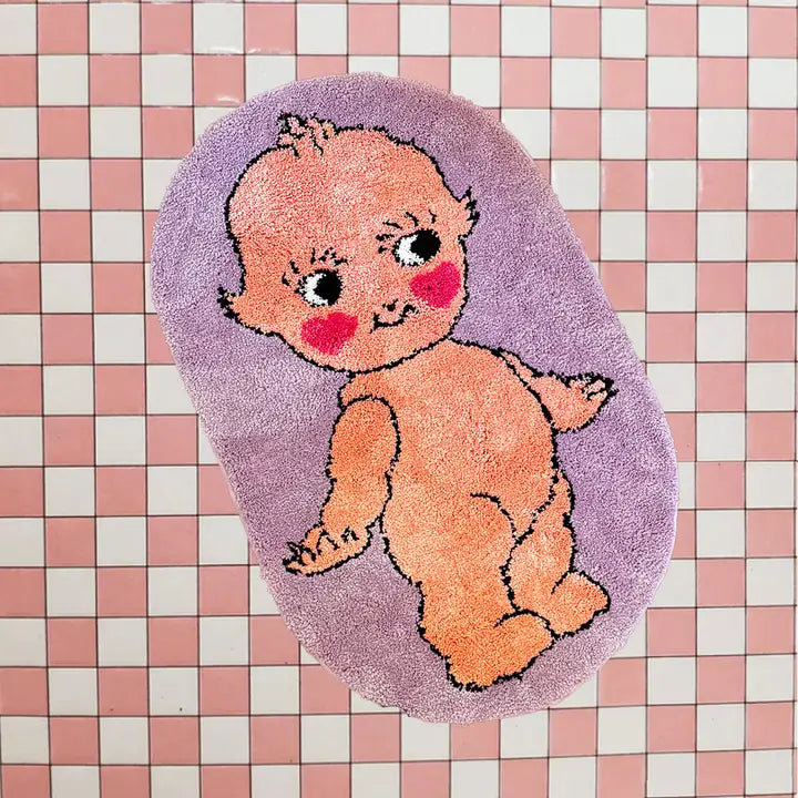 Kewpie Doll area mat-New Arrivals 2025-Little Fish Co.