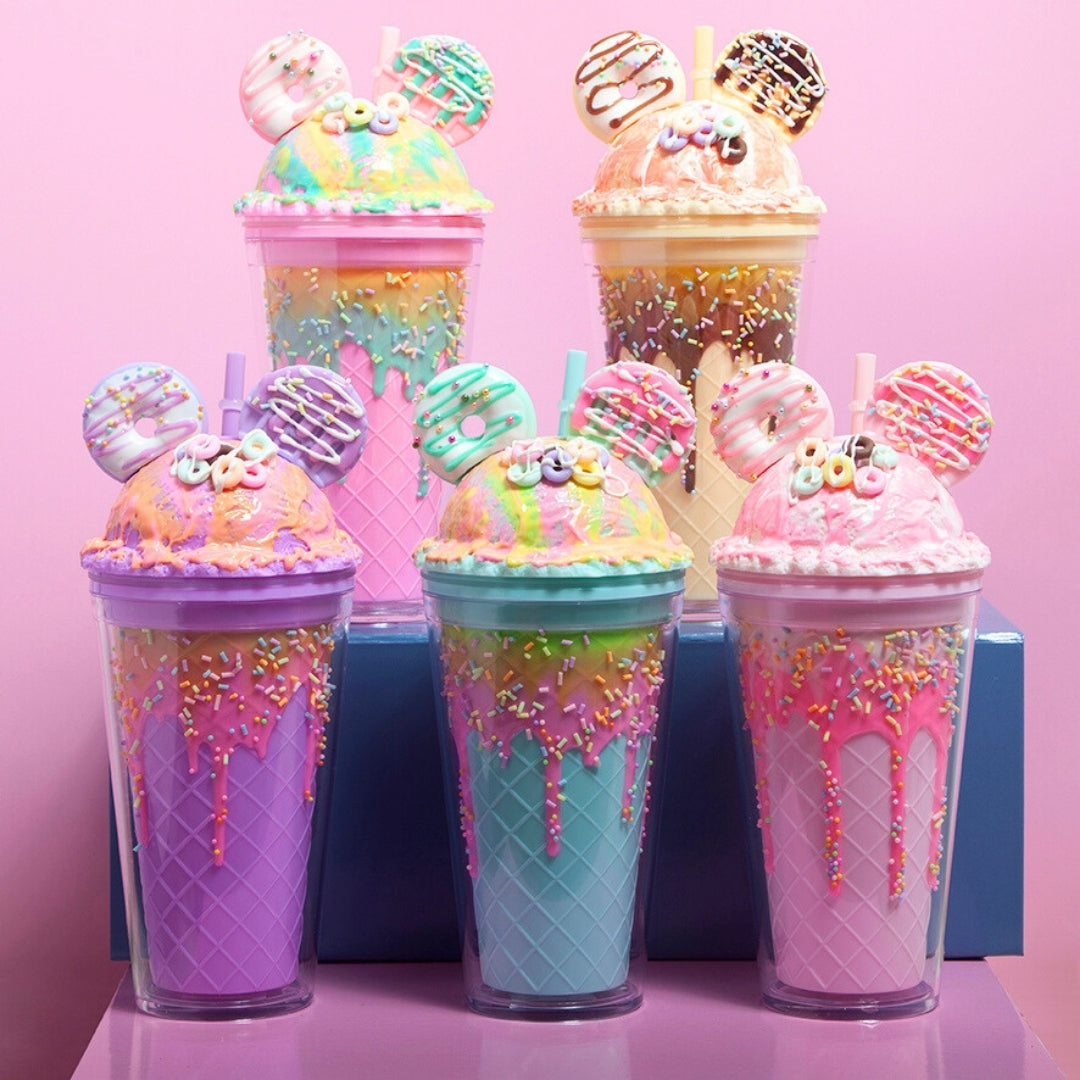 Sundae Tumbler - Birthday cake-Little Fish Co.