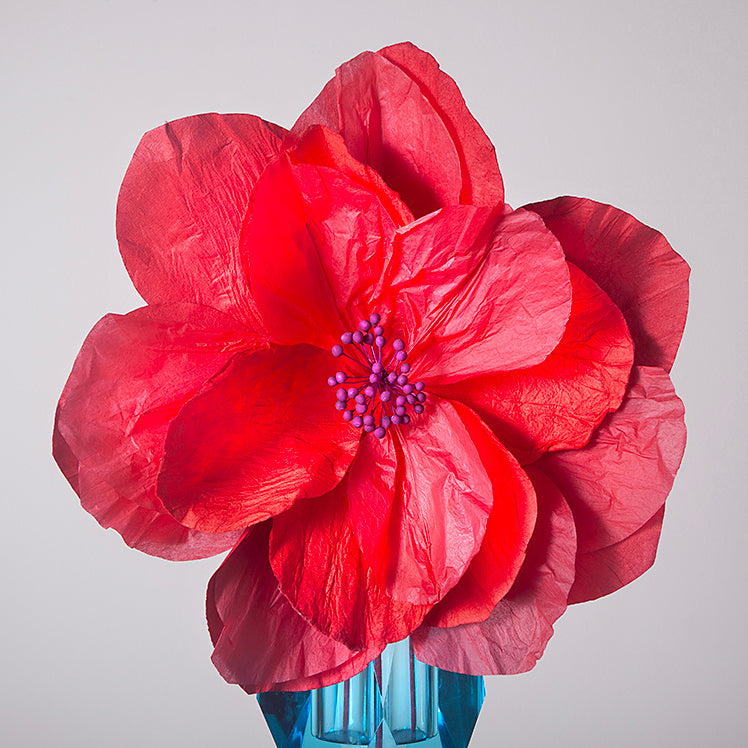 Sakura Paper Flower - Red-Top 30 Decor-Little Fish Co.