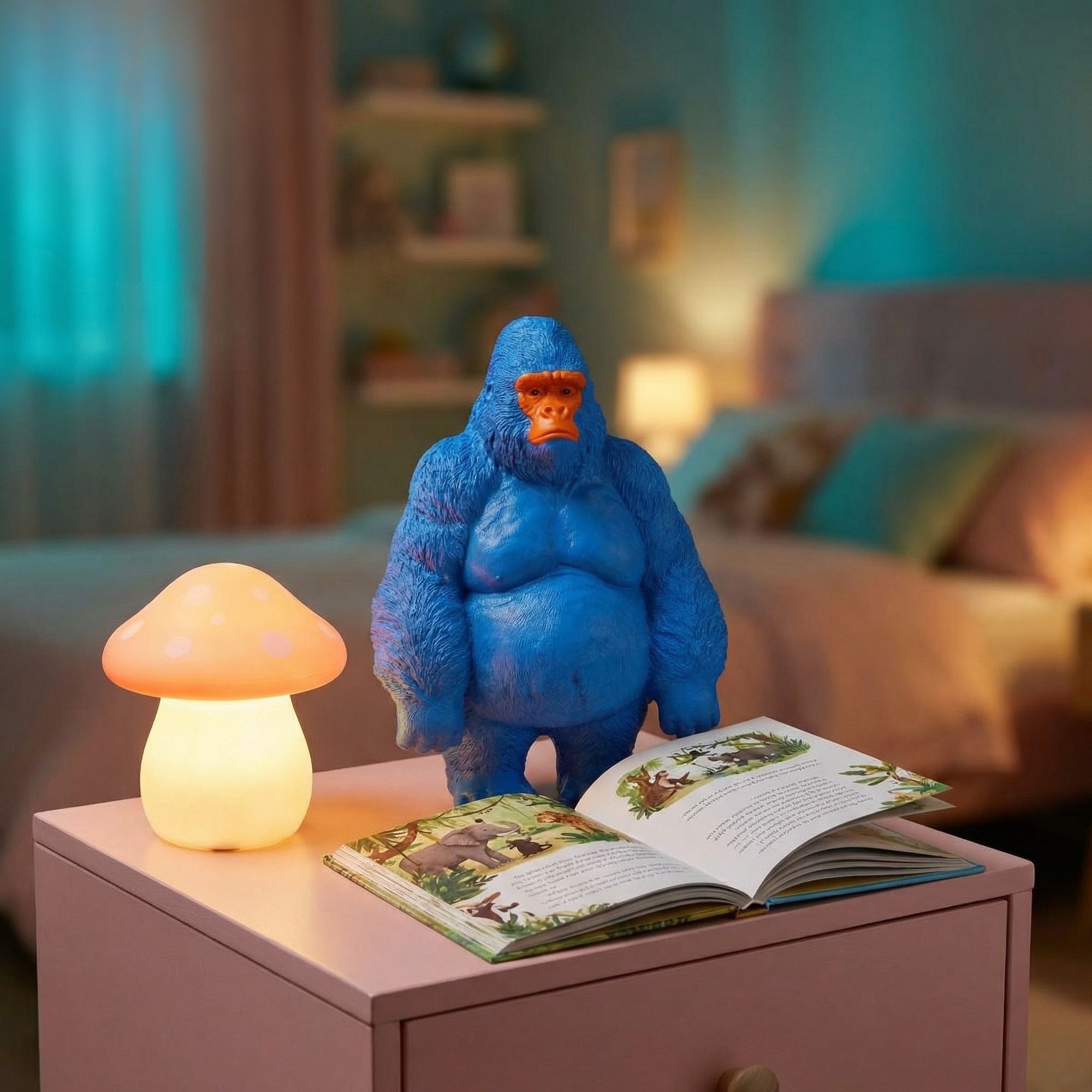 Priscilla Gorilla - Blue-New Arrivals-Little Fish Co.